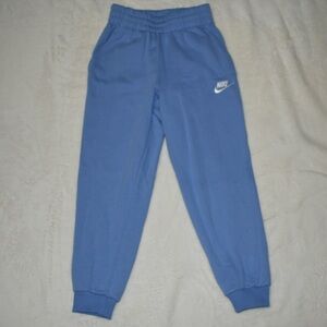 Nike Kids Blue Jogger Pants Youth Size Small